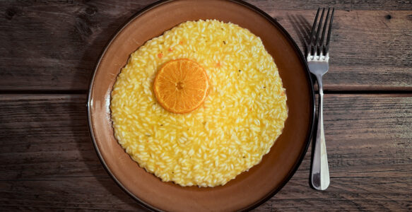 Mandarinen Risotto